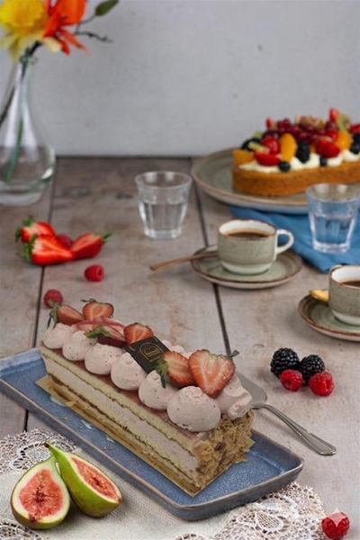 Aardbei bav. schnitte
