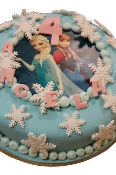 Frozen taart