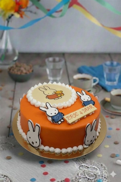 Kindertaart Nijntje 12-14 pers