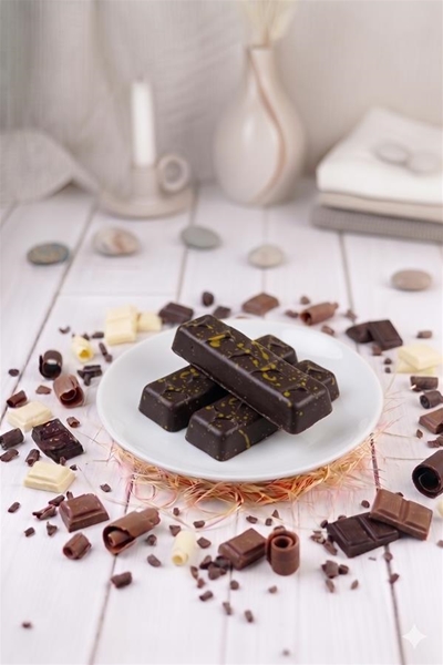 Chocolade reep puur limoncello