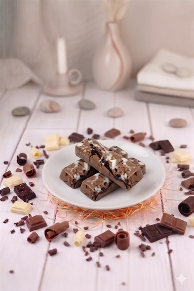 Chocolade reep melk pinda karamel