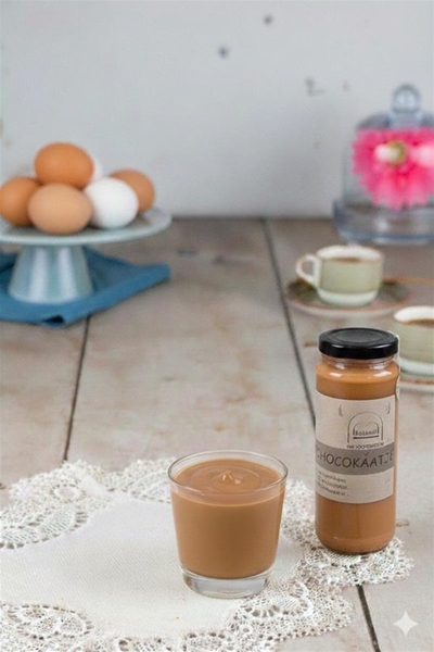 Ambachtelijk choco kaatje